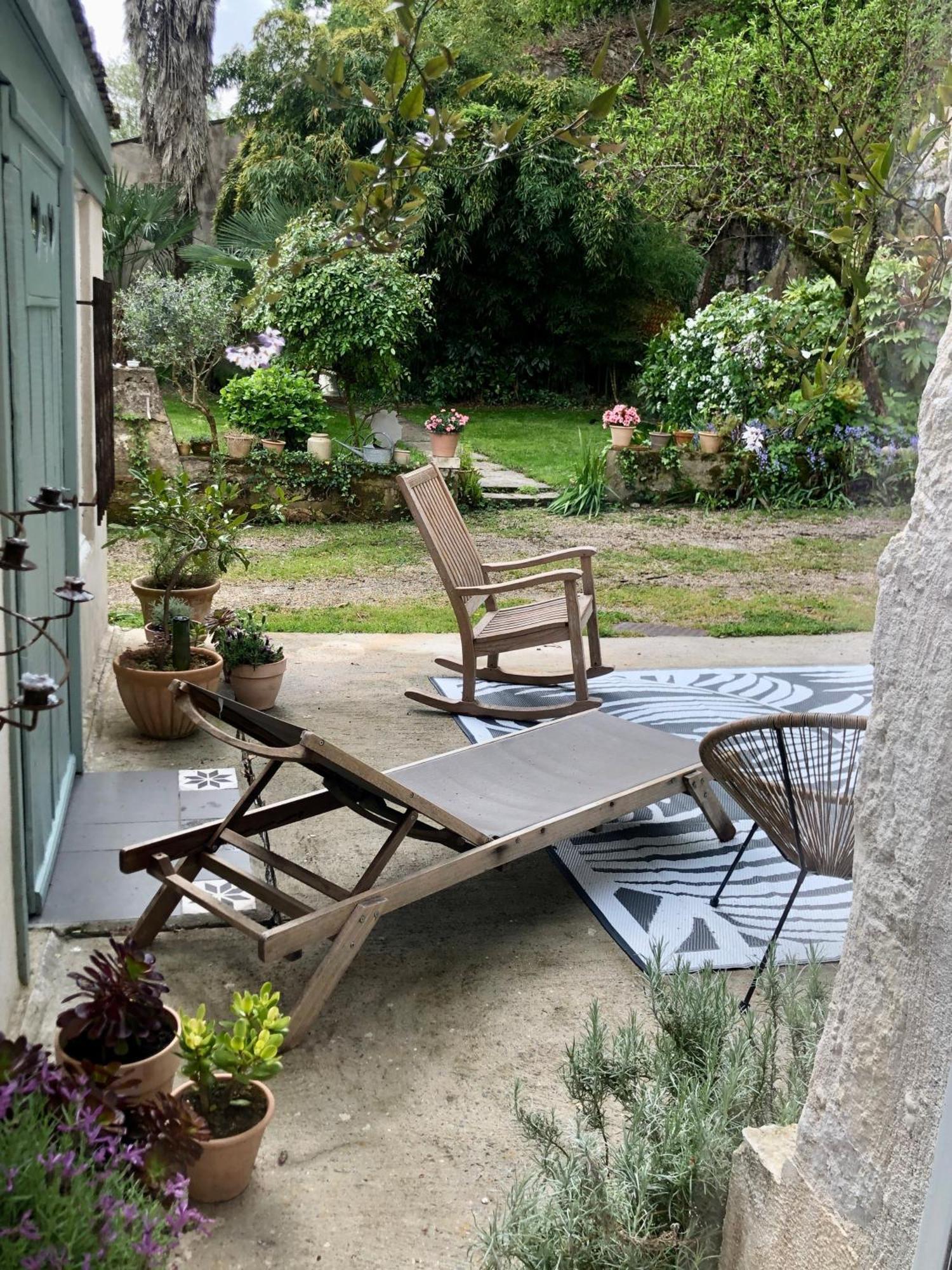 Bed and Breakfast L'Heure Bleue Saintes Exterior foto
